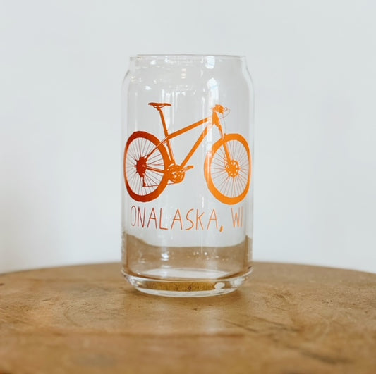 Onalaska Bicycle Can Glass