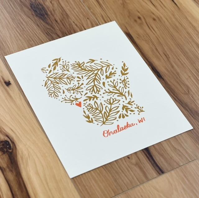 Onalaska, WI Art Print