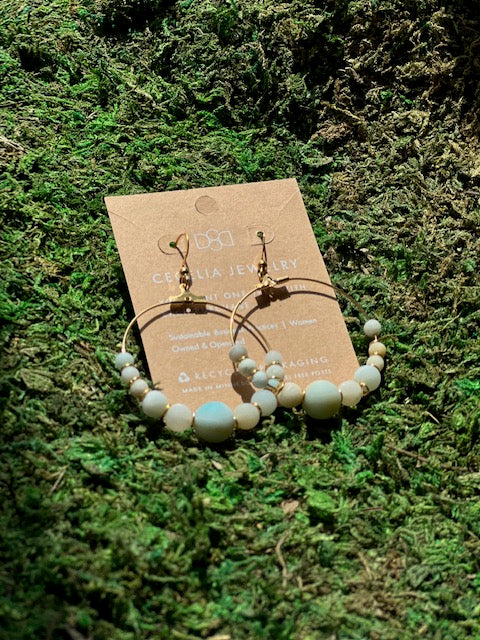 Gemstone Hoop Collection