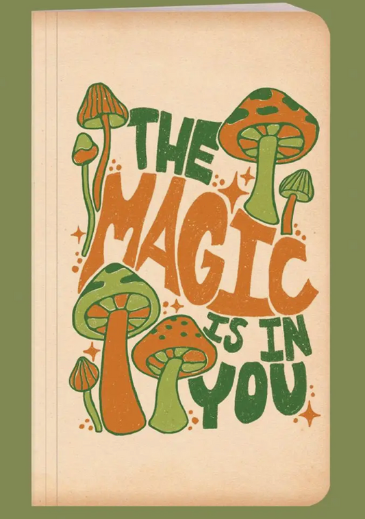 Magic Mushroom Notebook