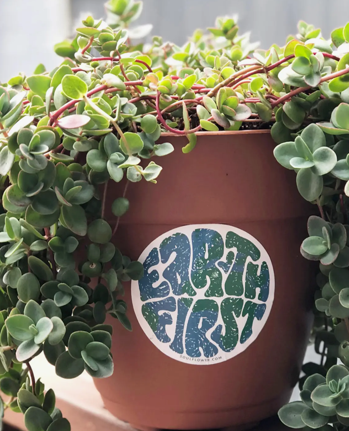 Earth First Sticker