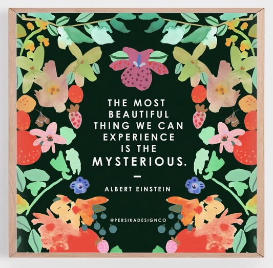 The Most Beautiful Thing Art Print