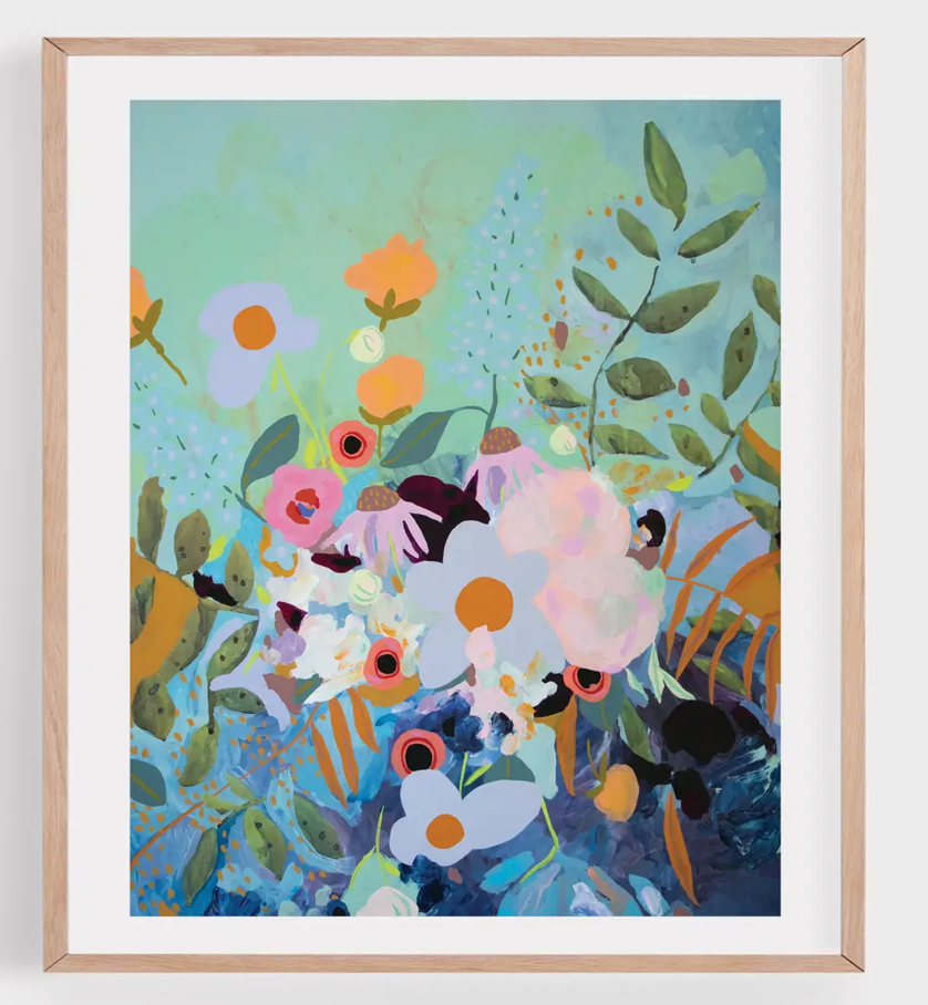 Floral Abstract Art Print