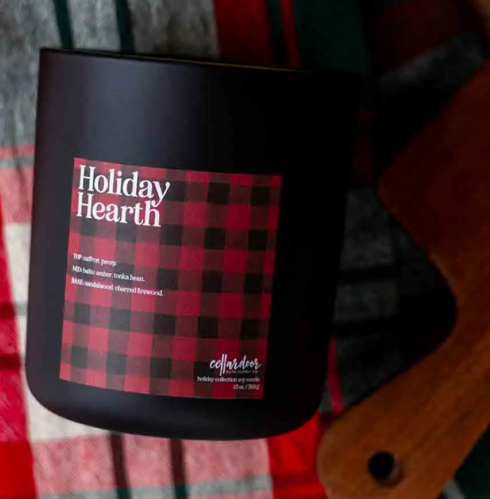 Large Holiday Candles