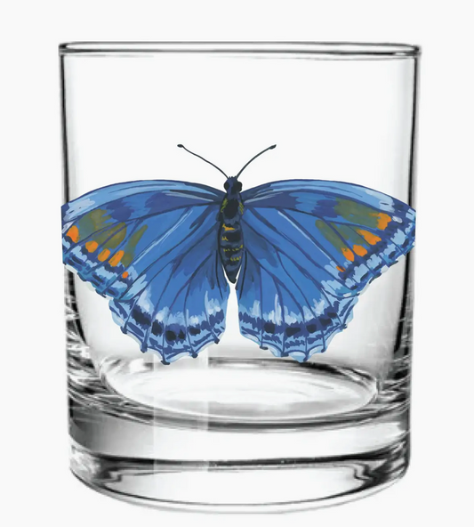 Butterfly Short Juice Glass