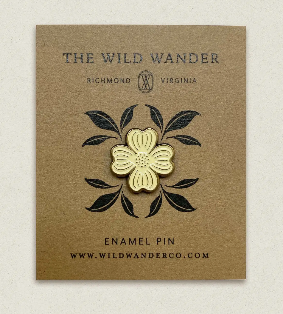 Dogwood Enamel Pin