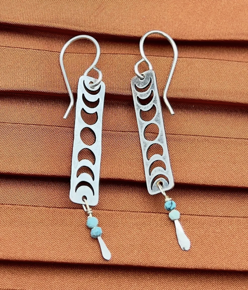 Moon Phase Earrings