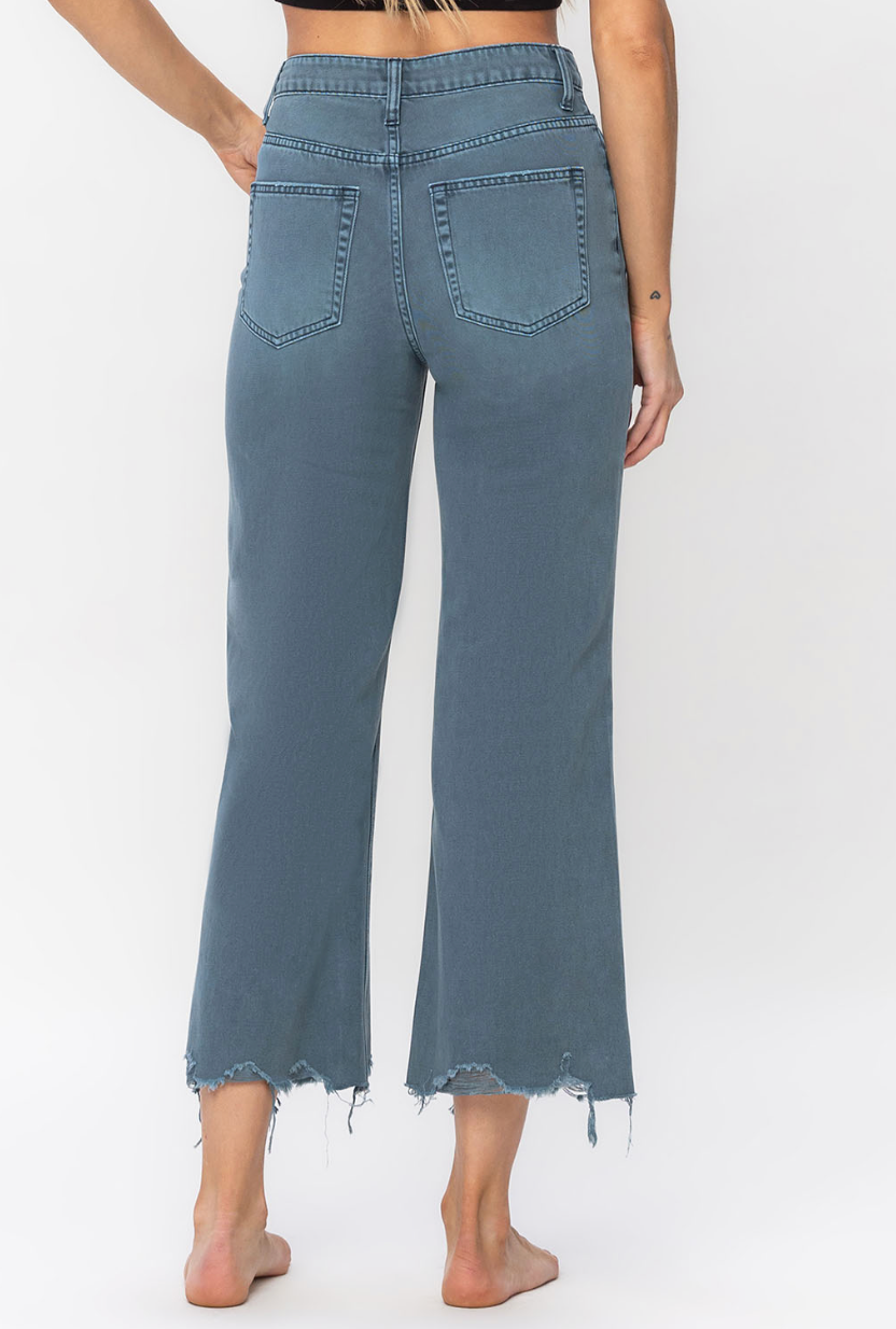 Bayfield Vintage Crop Flare Jeans