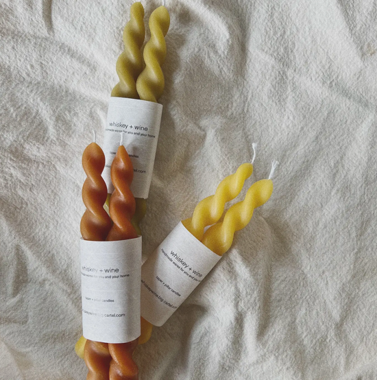 Spiral Taper Candle Sticks