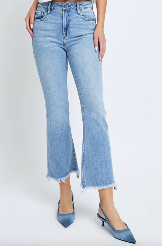 St. Croix Crop Flare Jeans