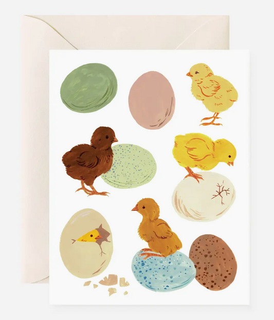 Spring Chicks Card