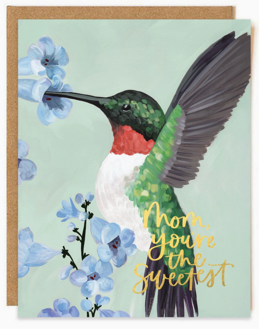 Hummingbird Mother's Day Card