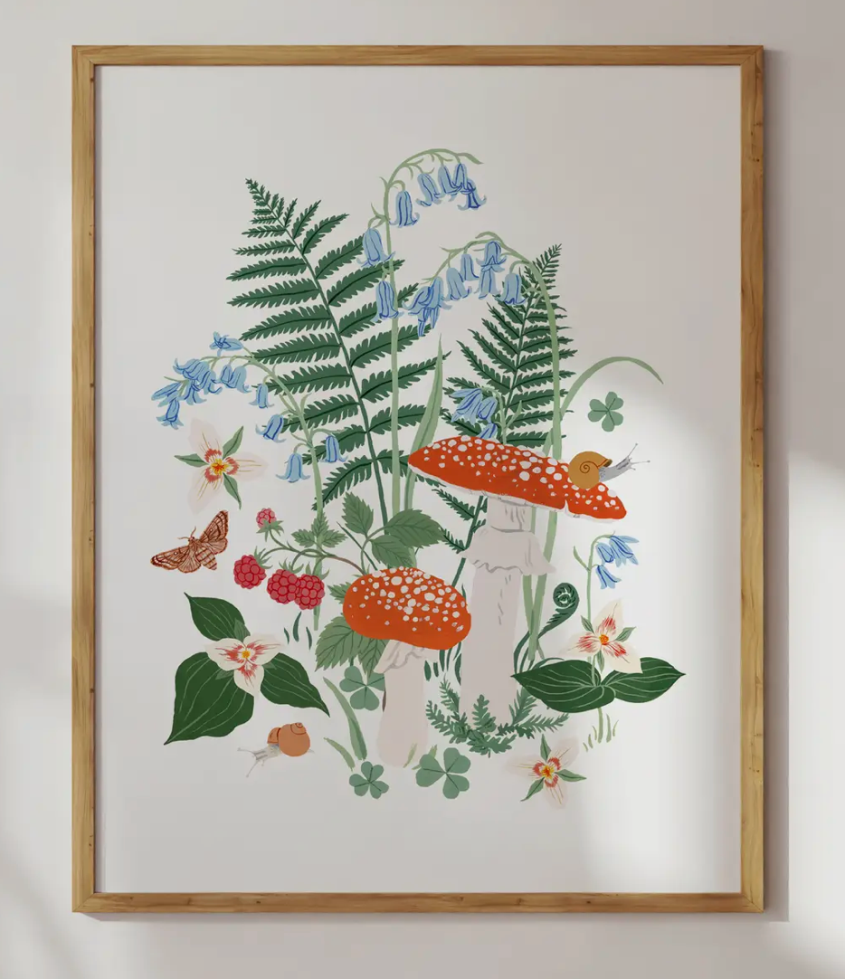 Woodland Print