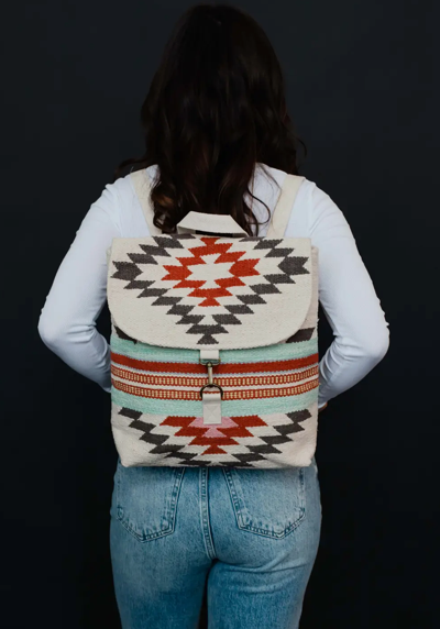 Aztec Woven Backpacks
