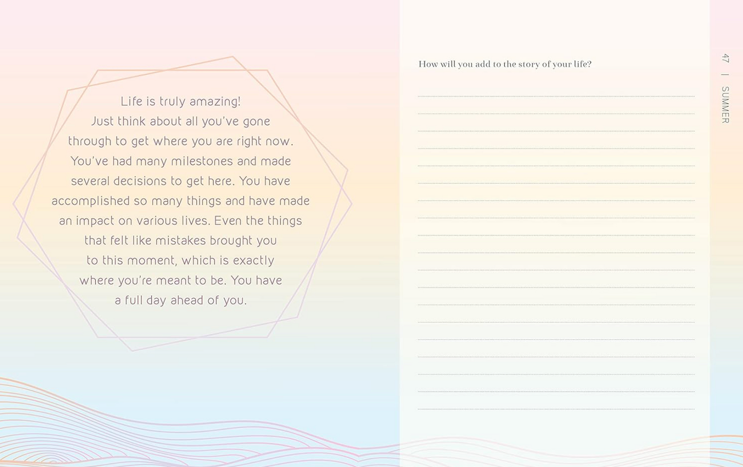 Morning Meditations Guided Journal