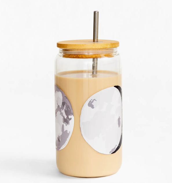 Moon Phases Can Glass