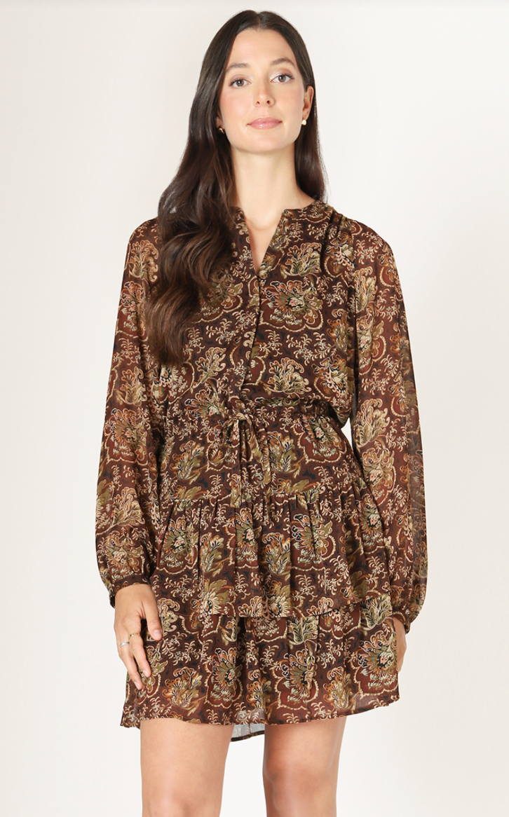 Paisley Mini Dress
