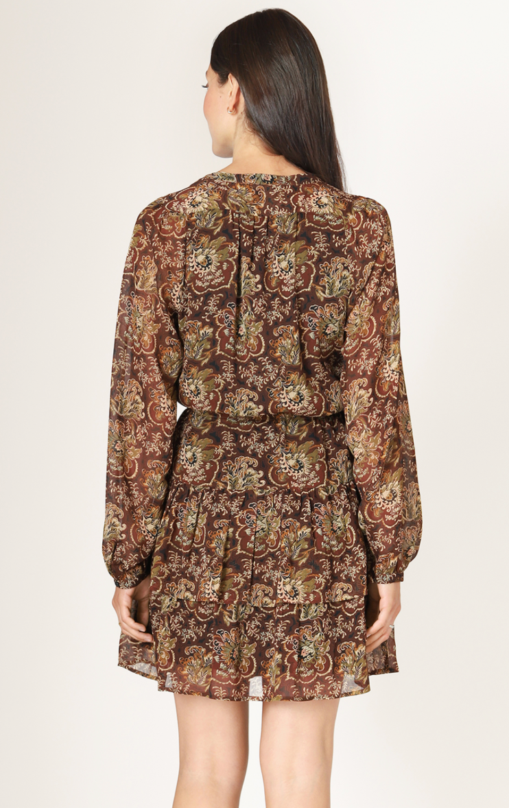 Paisley Mini Dress