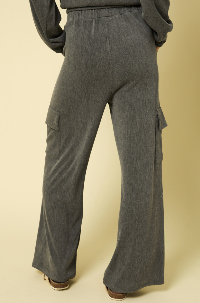 Knit Cargo Pants
