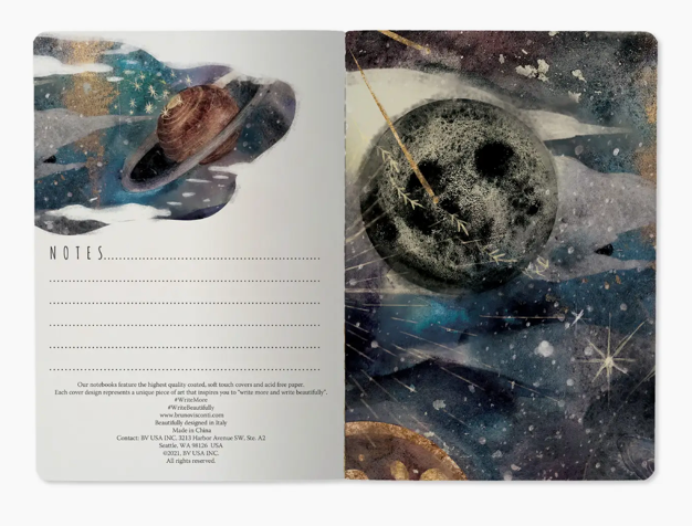 Electric Galaxy Notebook Set