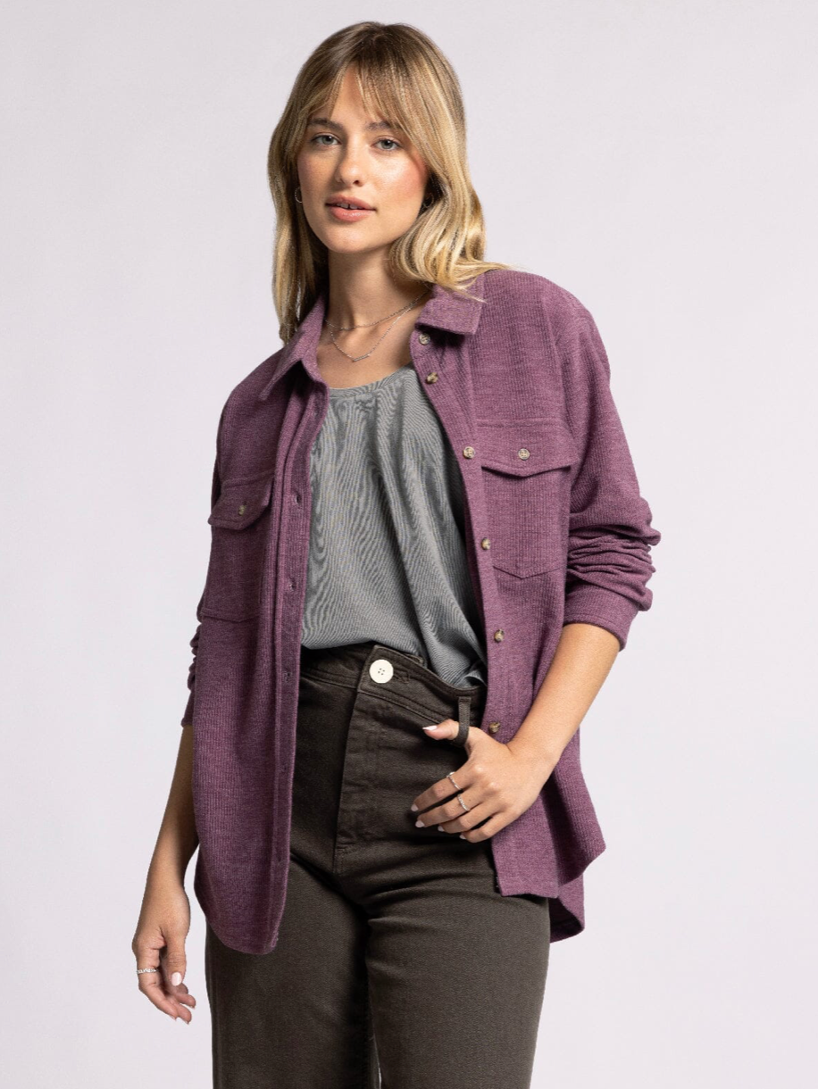 Aubergine Top