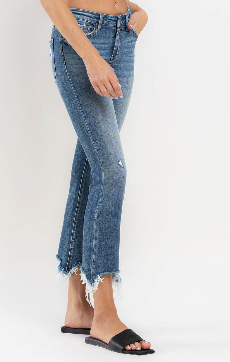Great Lakes Crop Bootcut Jeans