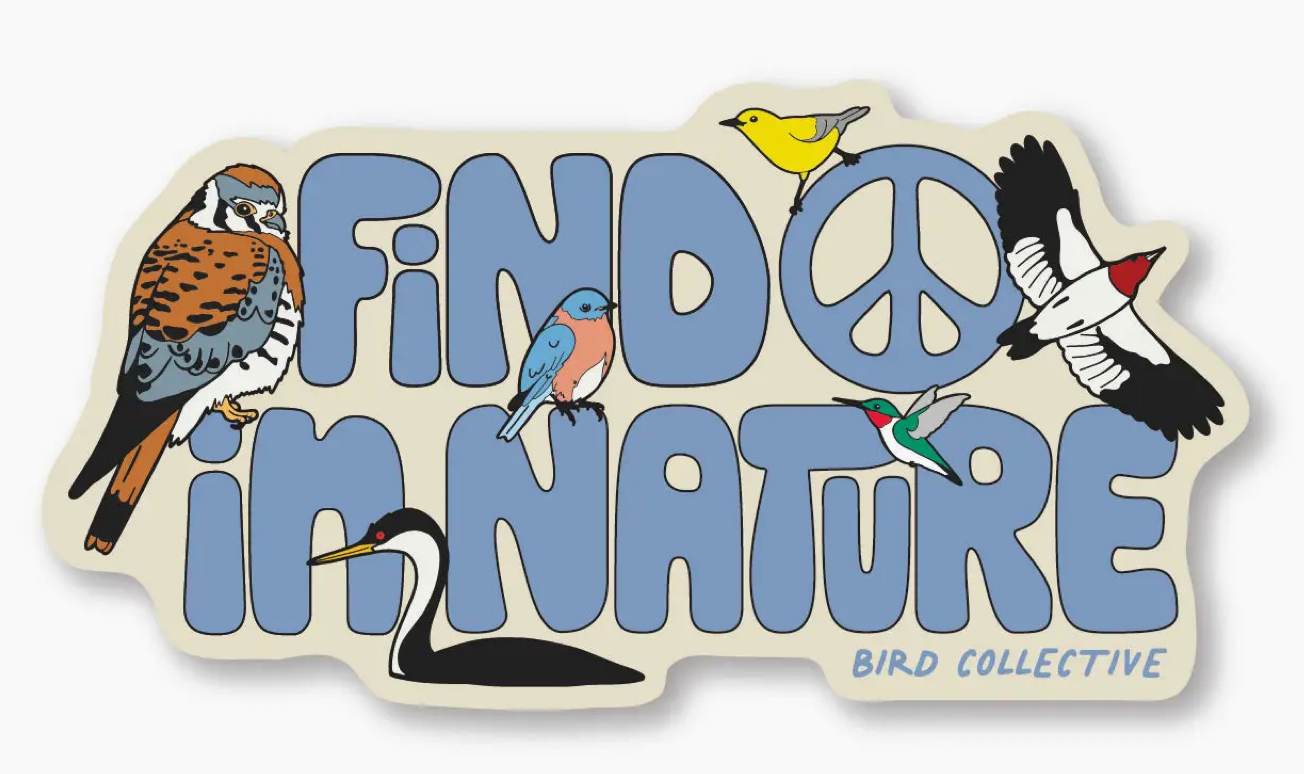 Peace In Nature Sticker