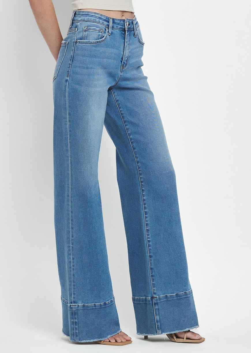 Castle Mound Wide Jeans