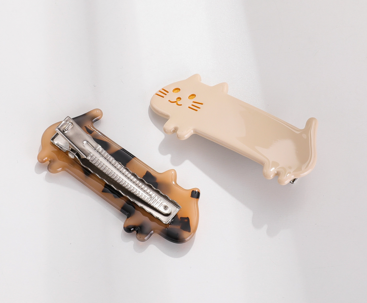 Cat Barrette Clips