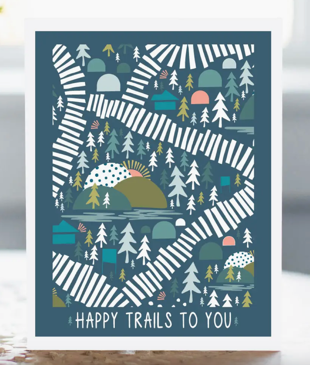 Happy Trails Card