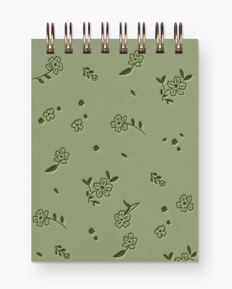 Scattered Flowers Mini Jotter
