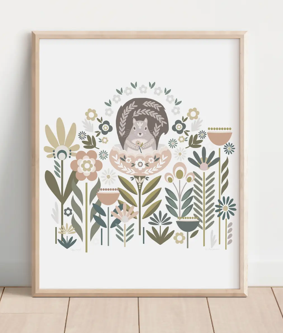Squirrel Print