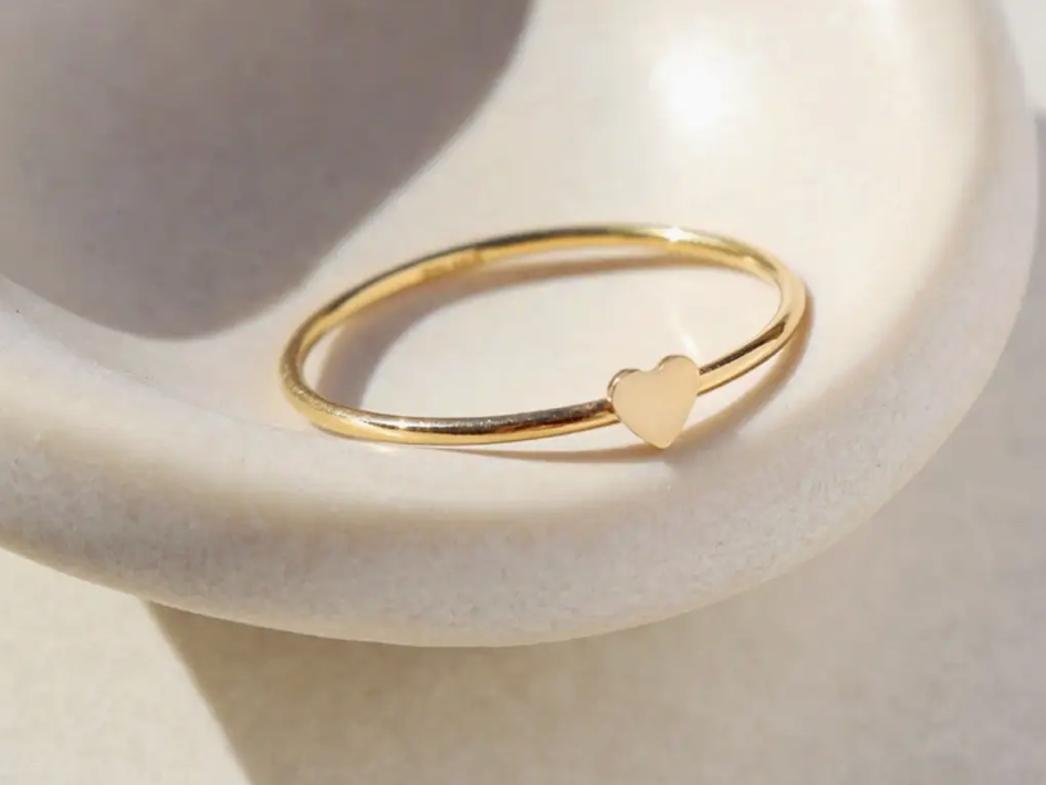 Tiny Heart Ring