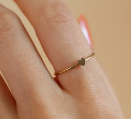 Tiny Heart Ring