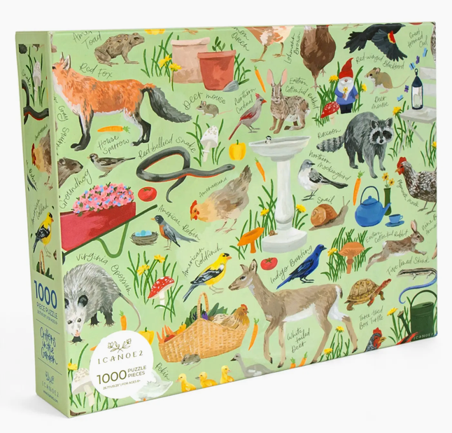 Critters In The Garden Puzzle