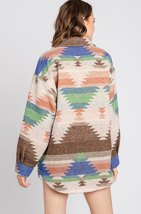Bright Aztec Jacket