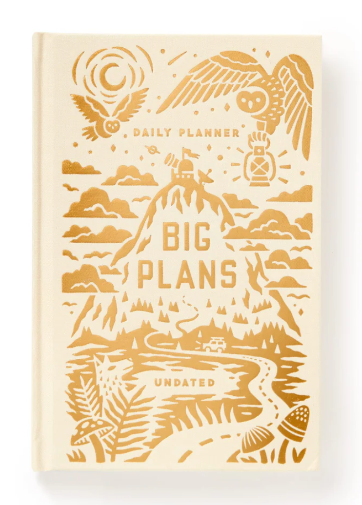 Big Plans Undated Planner