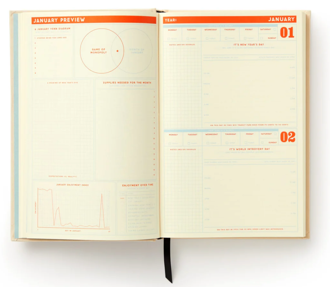 Big Plans Undated Planner