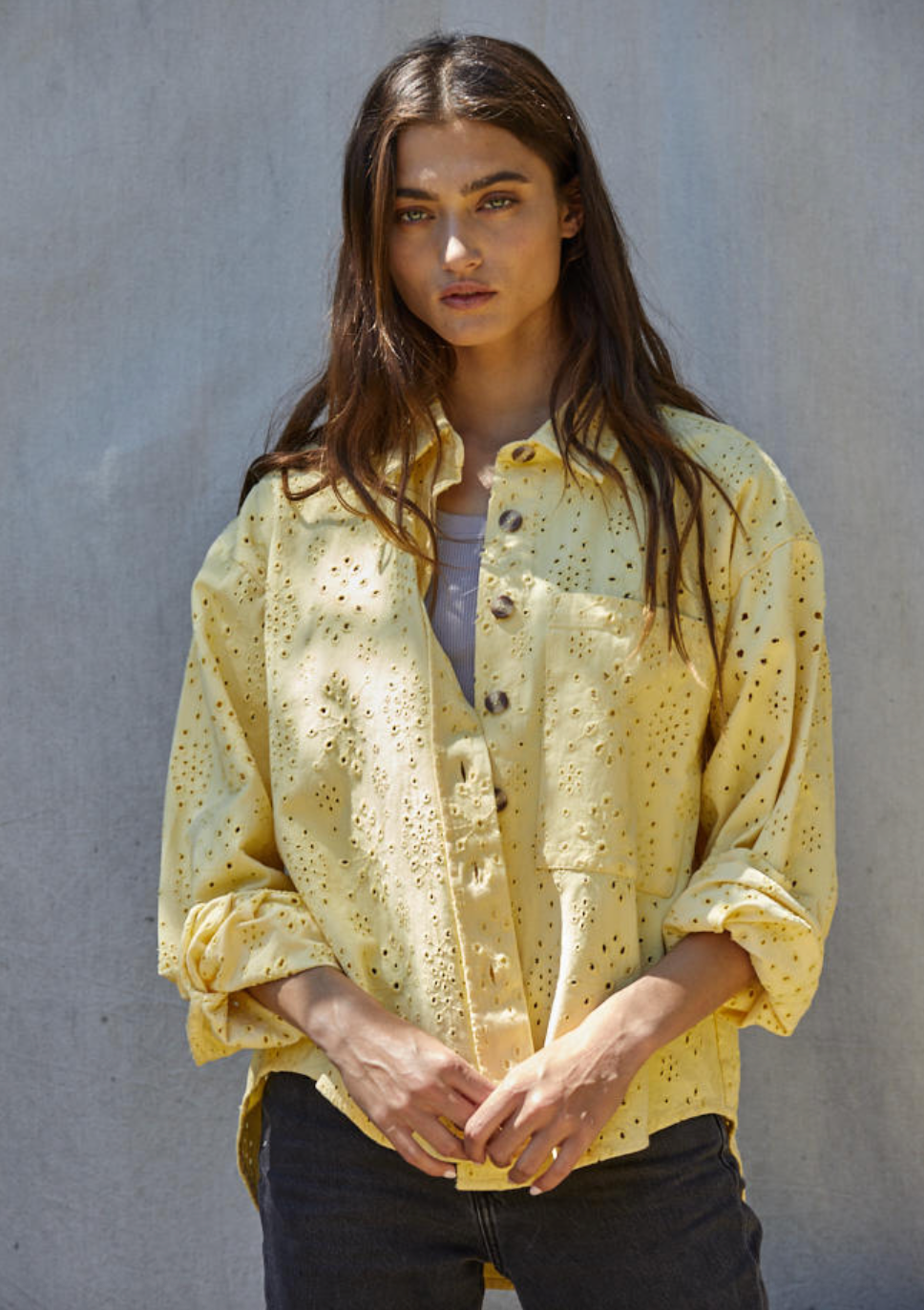 Eyelet Jacket