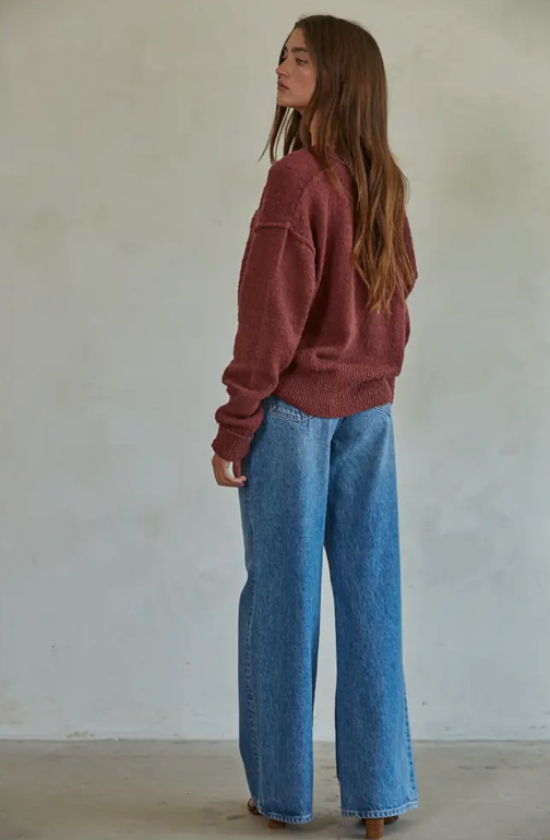 Plum Sweater