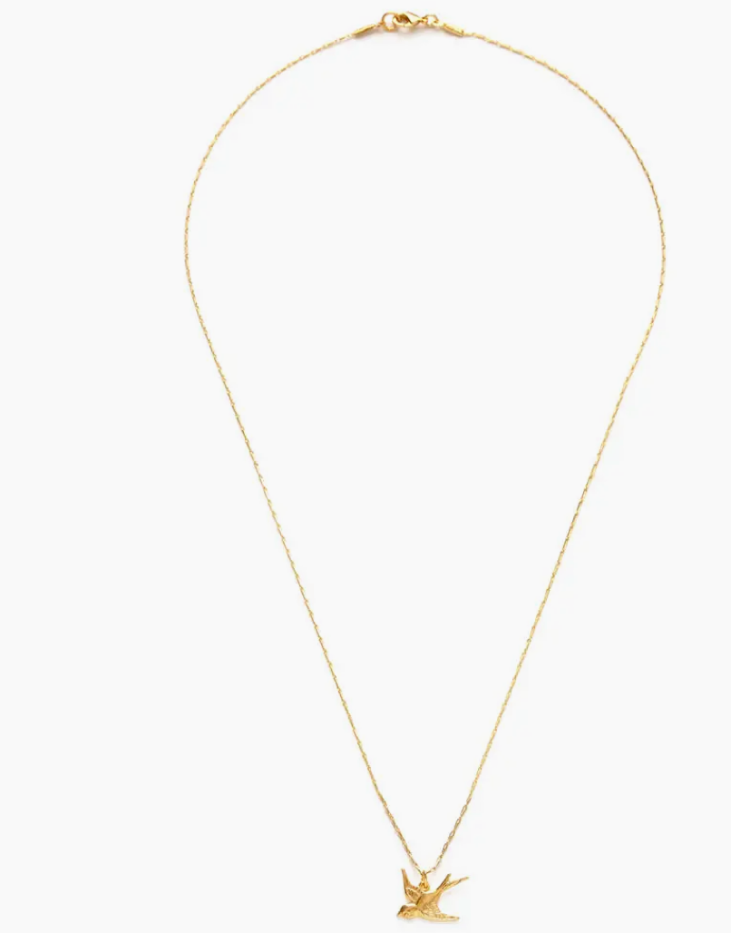 Tiny Swallow Necklace