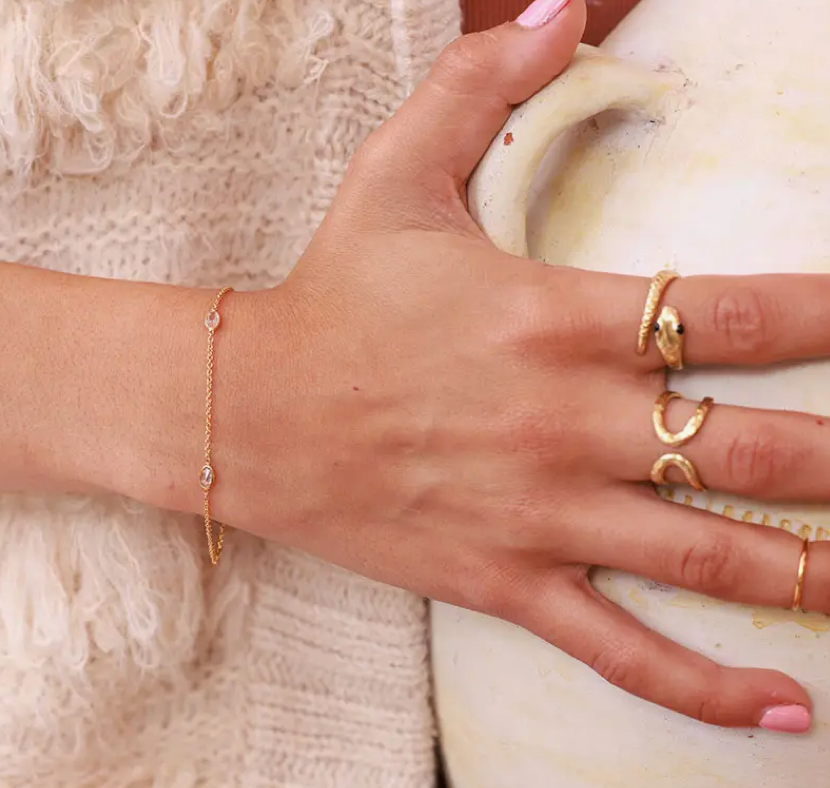Crystal Station Bracelet