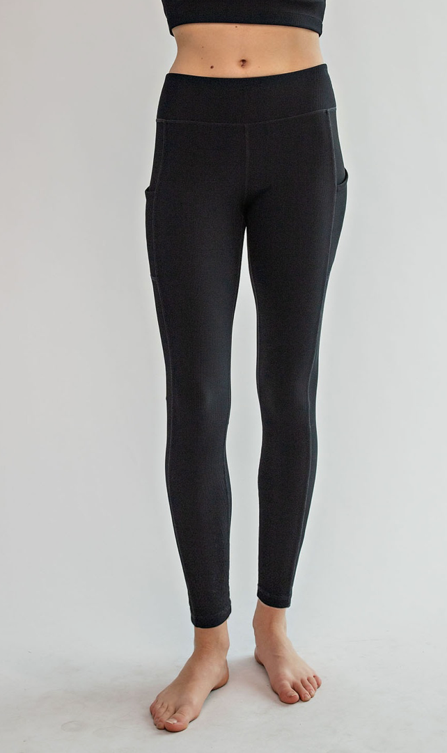 Ribbed Yoga Pants