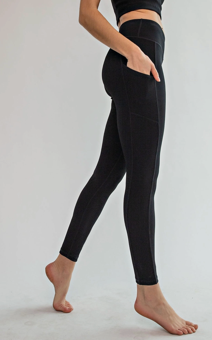 Ribbed Yoga Pants
