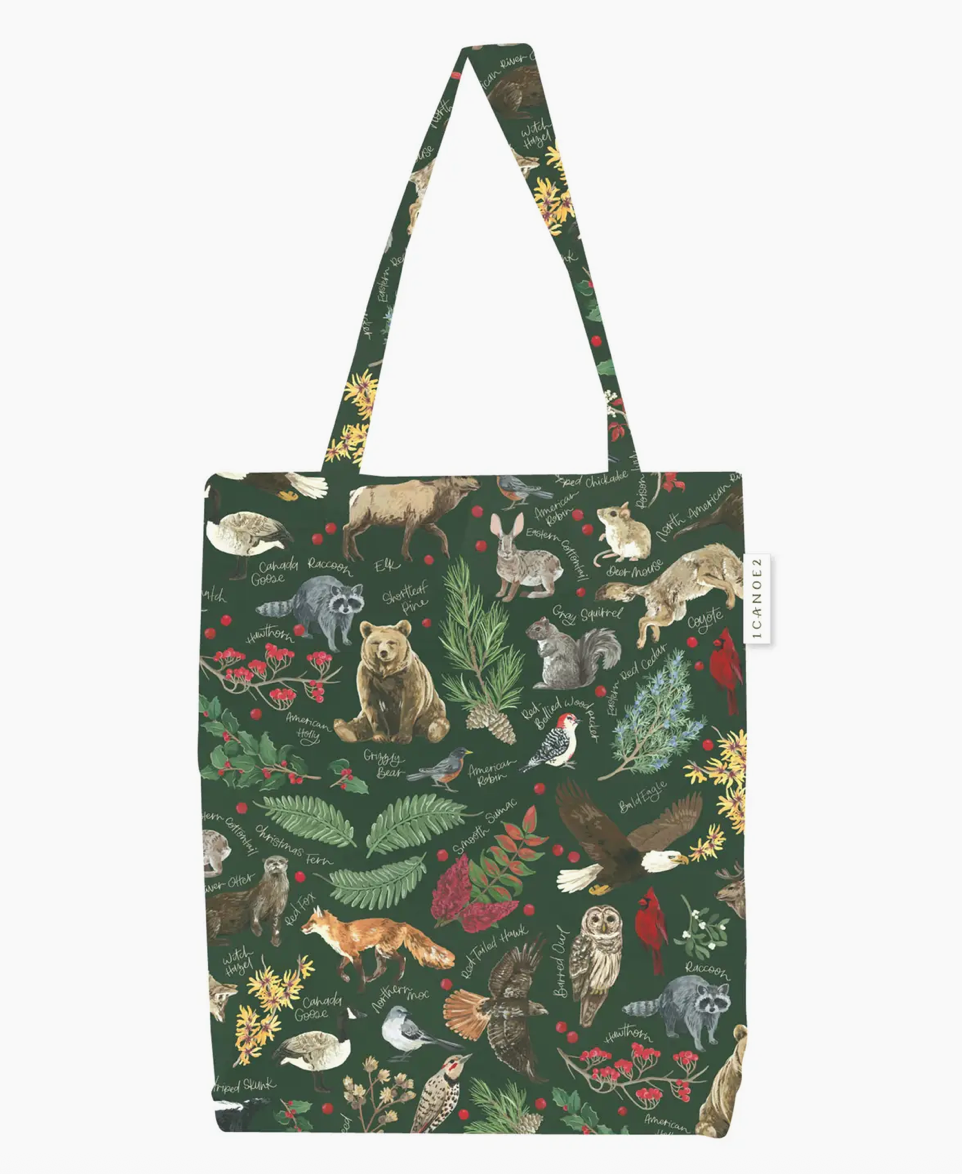 Winter Flora & Fauna Tote