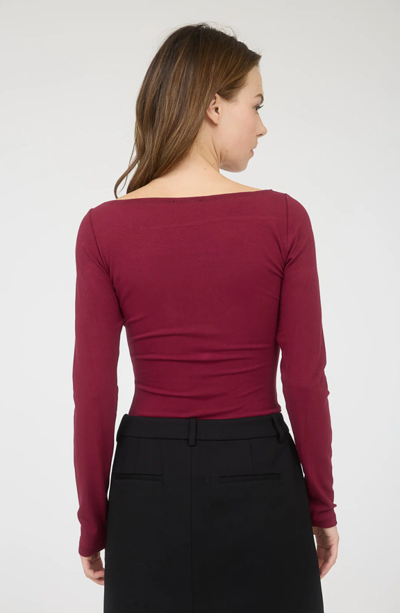 Boat Neck Top