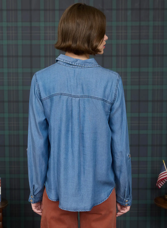 Chambray Top