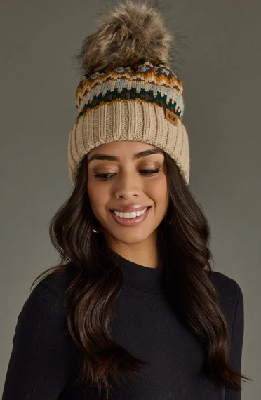 Patterned Beanie