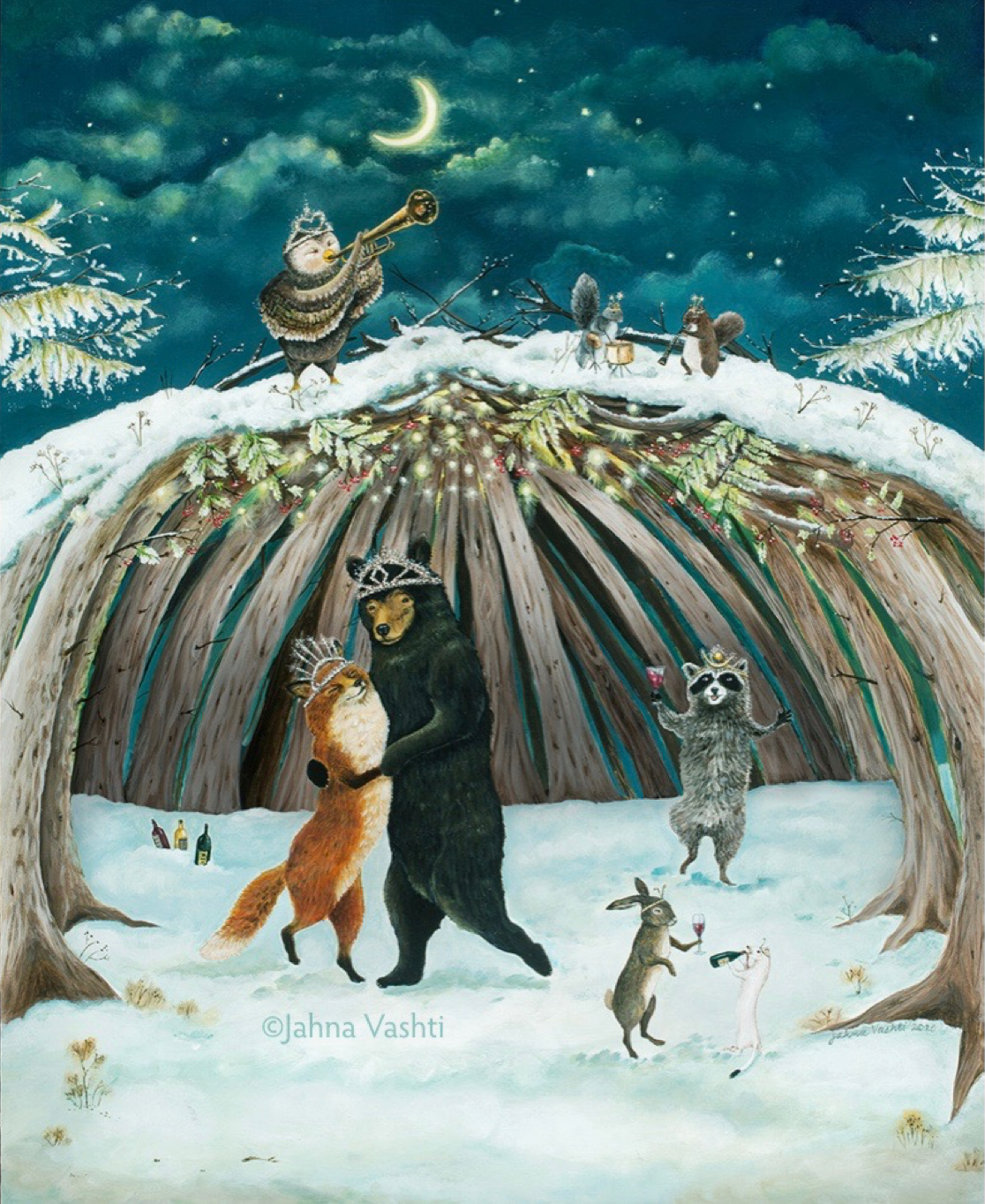 Yuletide Enchantment Print