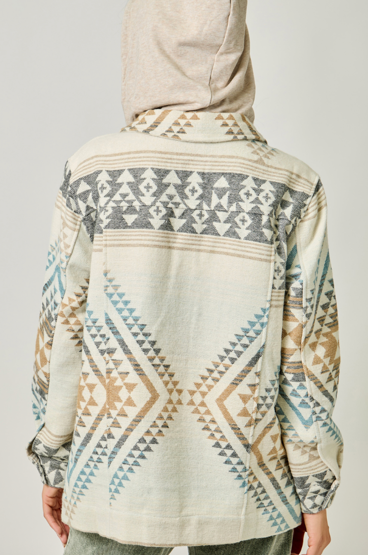 Aztec Hooded Jacket